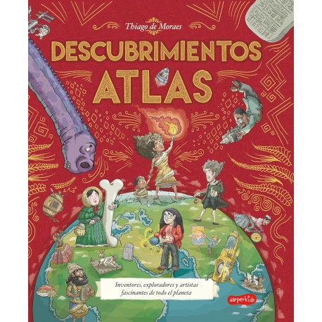 ATLAS DE DESCUBRIMIENTOS LIBRO HARPERKIDS