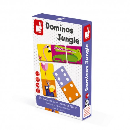 Dominó infantil jungla 