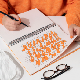 CUADERNO DE LETTERING CURIOOS PASO A PASO