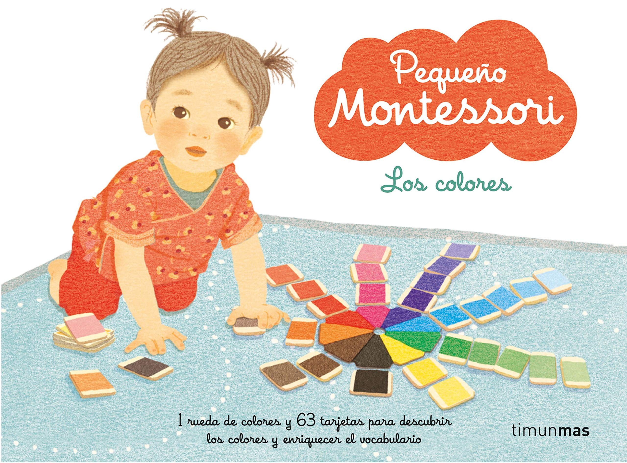 Libro Montessori de 0 a 3 años libro colorido para el desarrollo